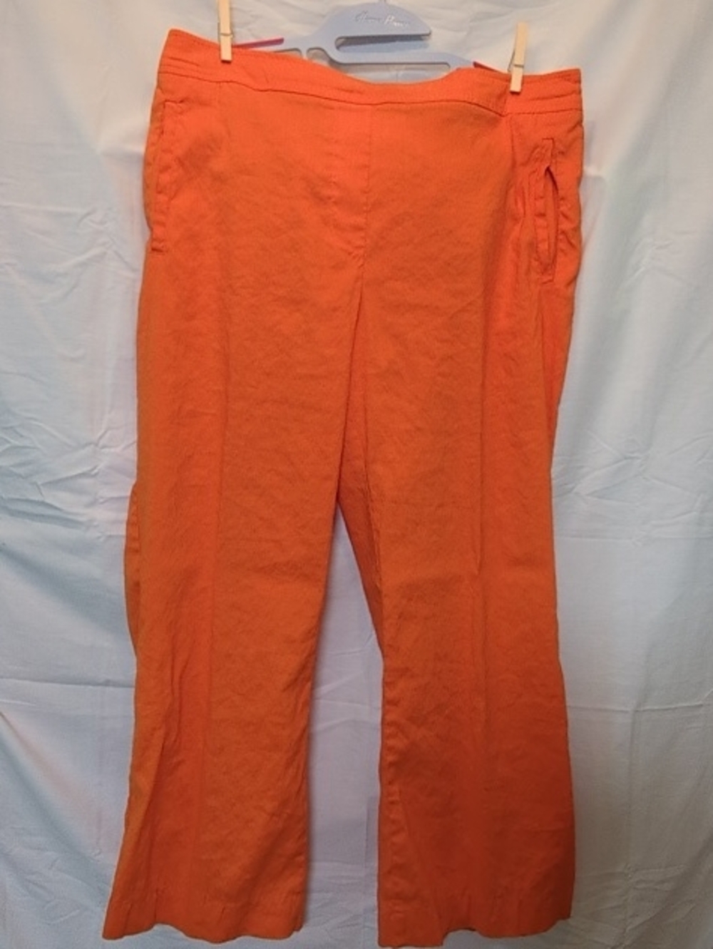 Cartonnier Orange Wide-Leg Capris